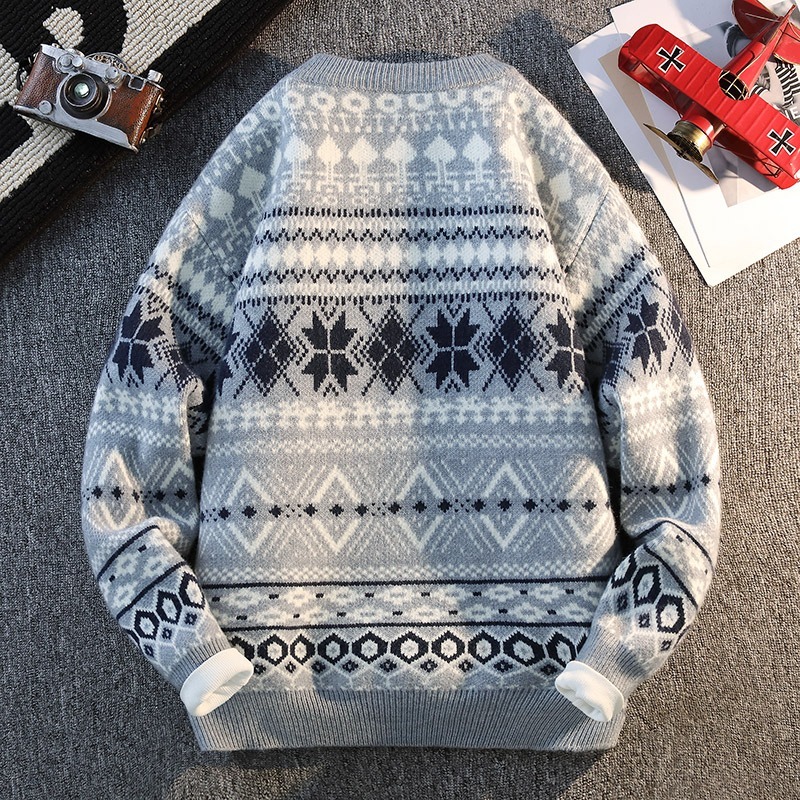 Ethnic Fashion For Men - Pull à manches longues et col