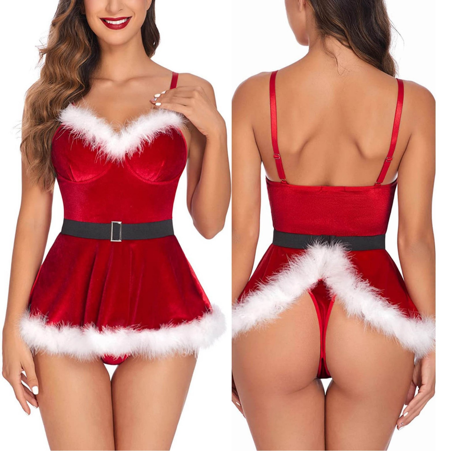Ethnic Outfit - Chemise de nuit Sexy pour femmes,