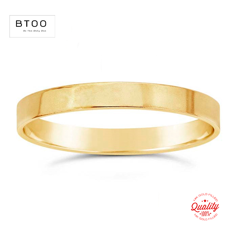 Ethnic Fashion Jewellery - Bague plate en or 14 carats