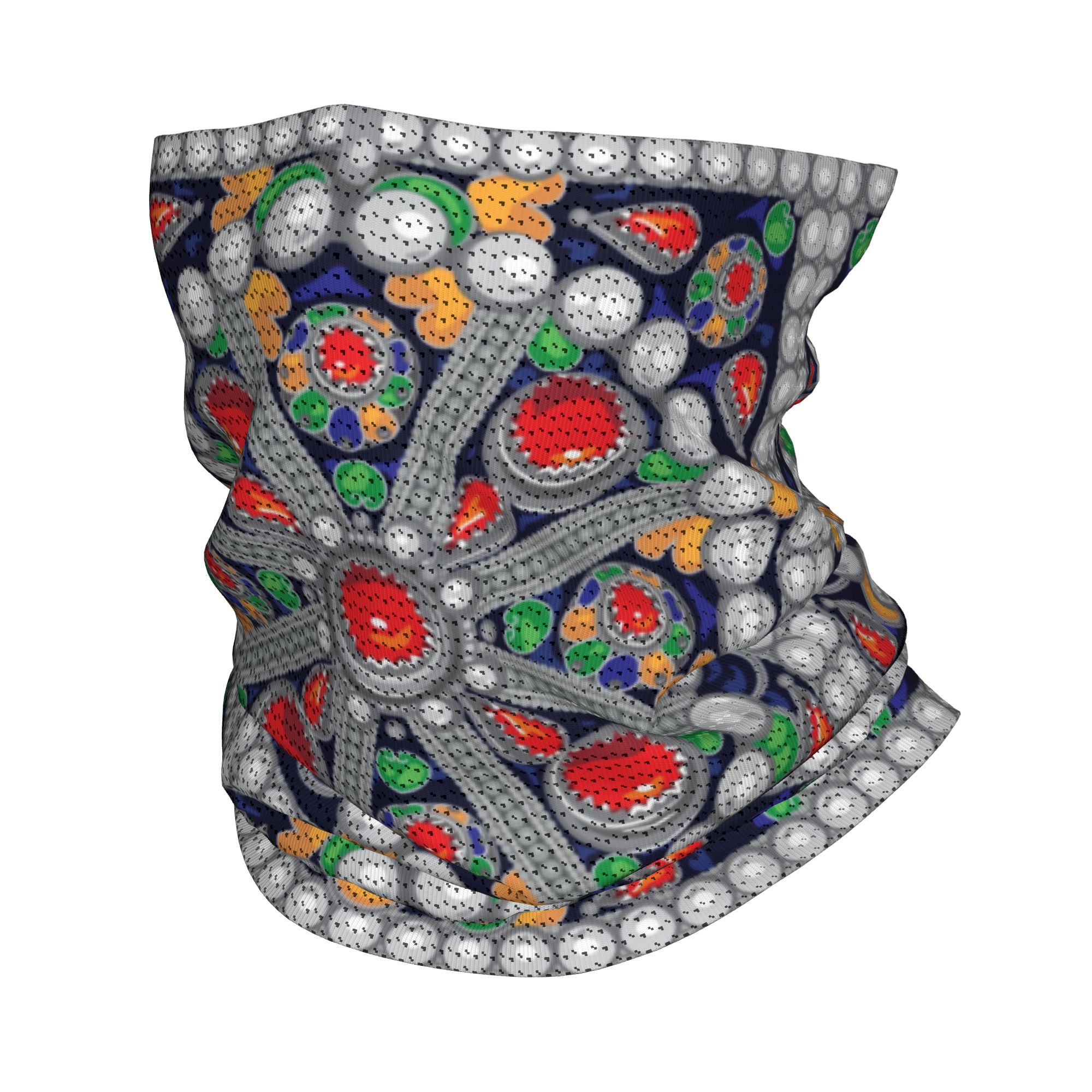 Ethnic Fashion For Men - Cache-cou d'hiver personnalisé Tafzimth Kabyle Fibula