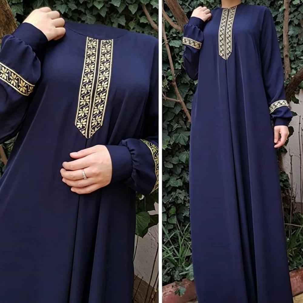 Ethnic Fashion Dress - Robe longue à imprimé floral polyvalente,