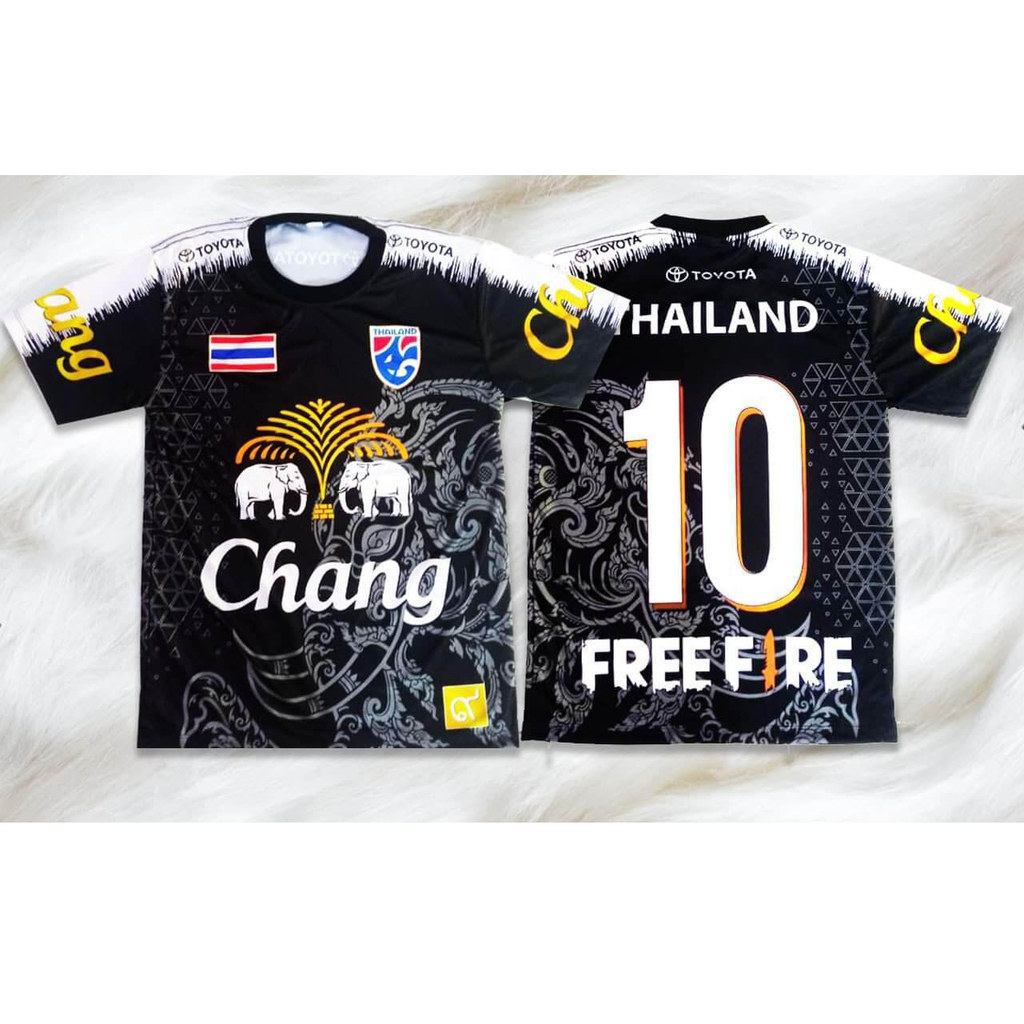 Thai Silk Blouse - Maillot de football thaïlandais numéro 10,
