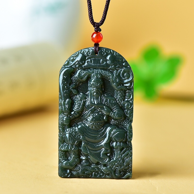 Ethnic Fashion Brands - Pendentif Guan Gong double face de