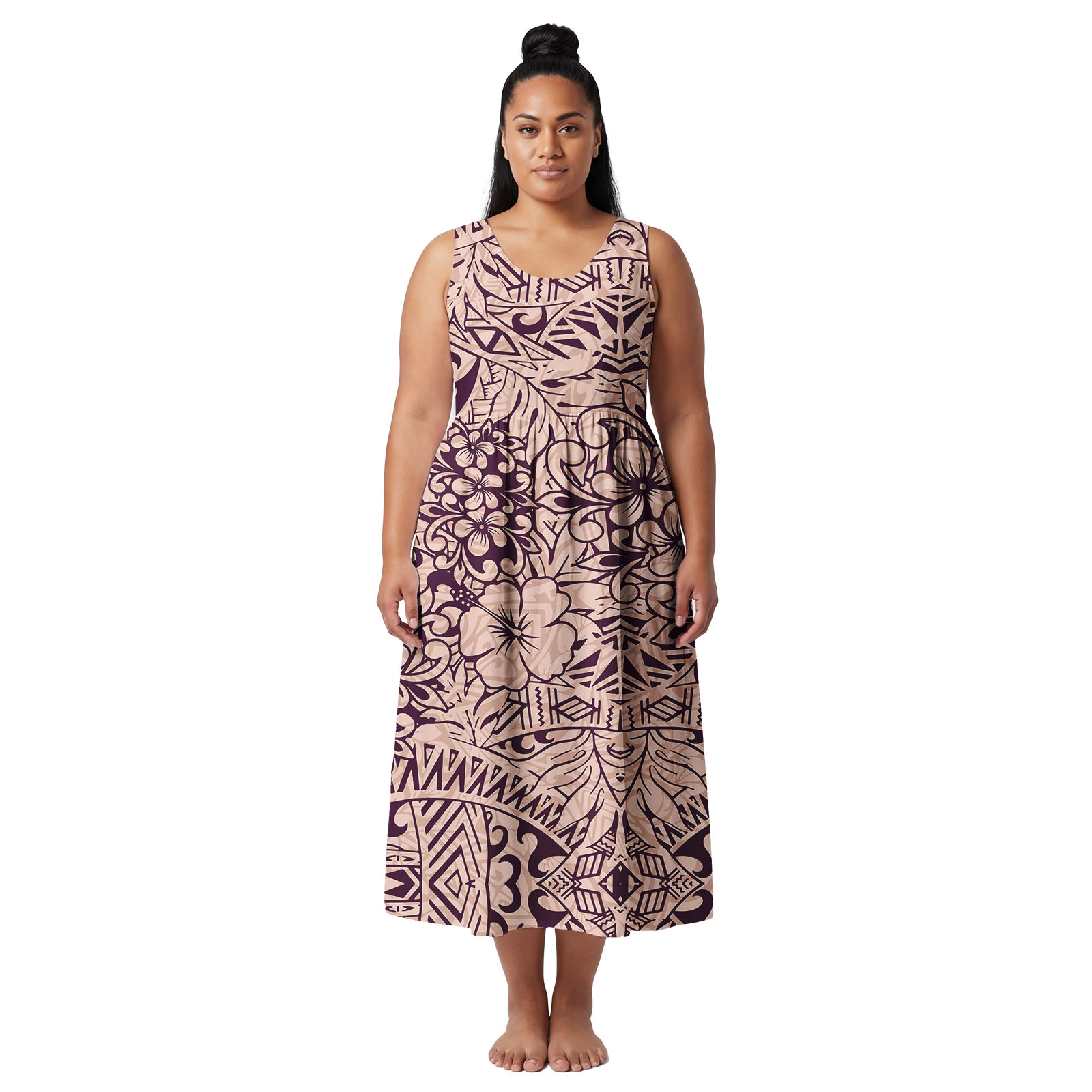 Ethnic Style Dresses - Vêtements sur mesure grande taille, style