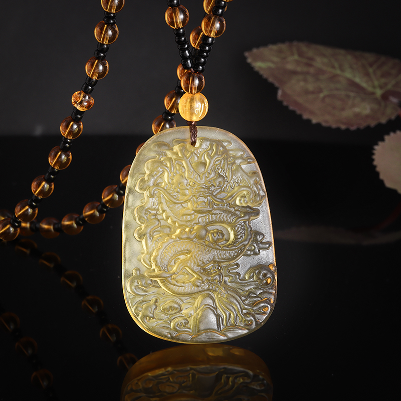 Ethnic Fashion Brands - Collier de marque Dragon ethnique chinois