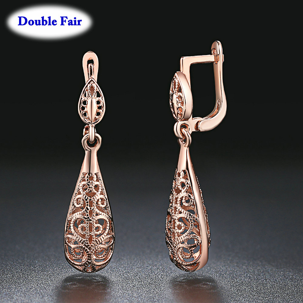 Ethnic Fashion Brands - Boucles d'oreilles goutte d'eau pour femmes,