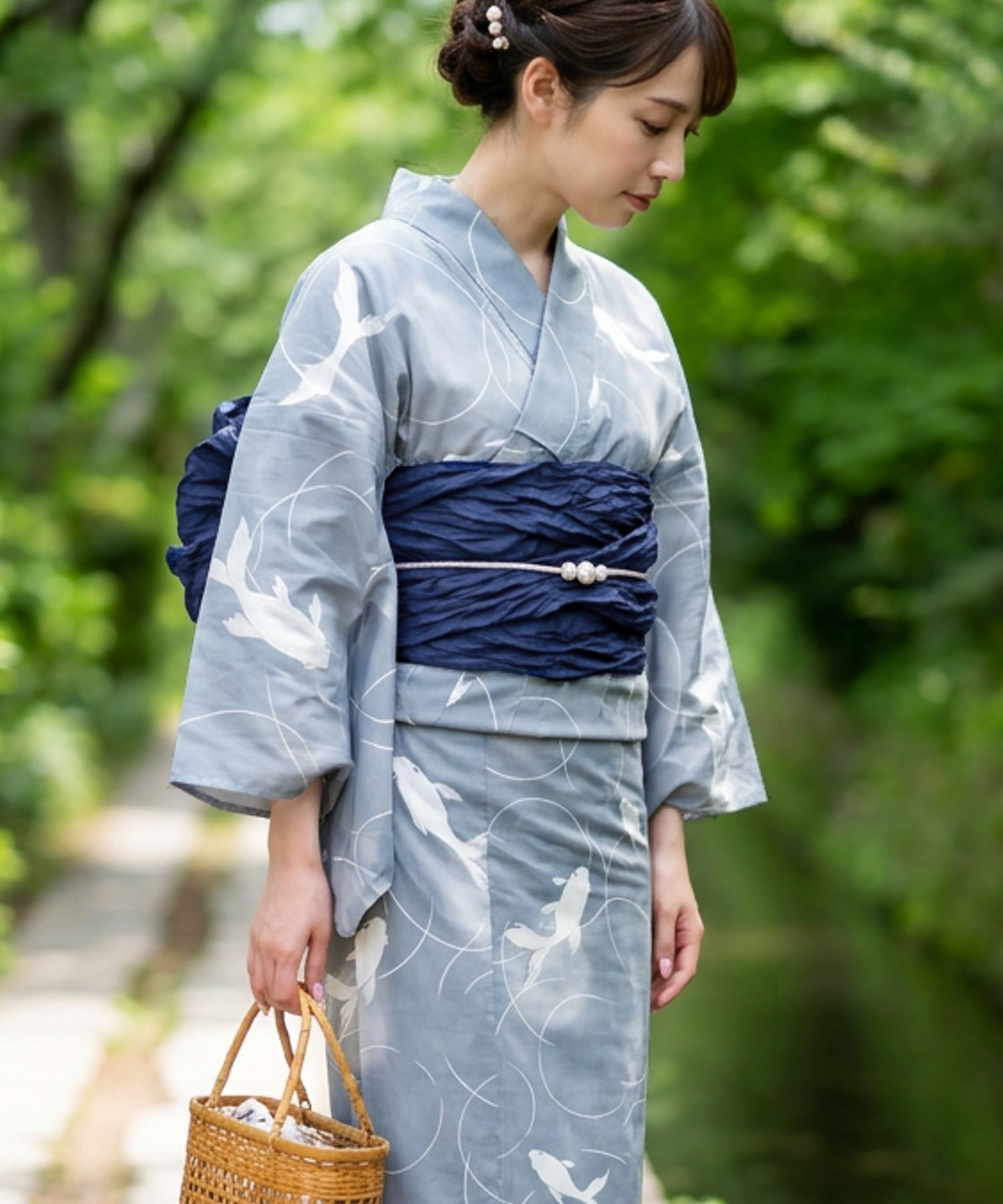 Ethnic Style Dresses - Robe Traditionnelle Yukata Kimono en Coton