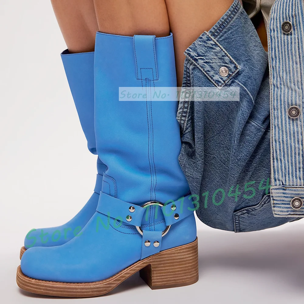 Ethnic Outfit - SFP-Bottes Hautes au Genou Western avec