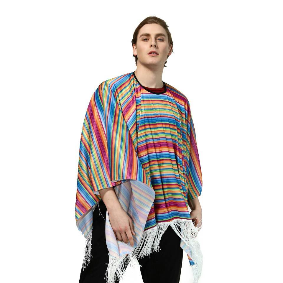 Ethnic Fashion Brands - Cape d'Halloween pour adulte, costume ethnique