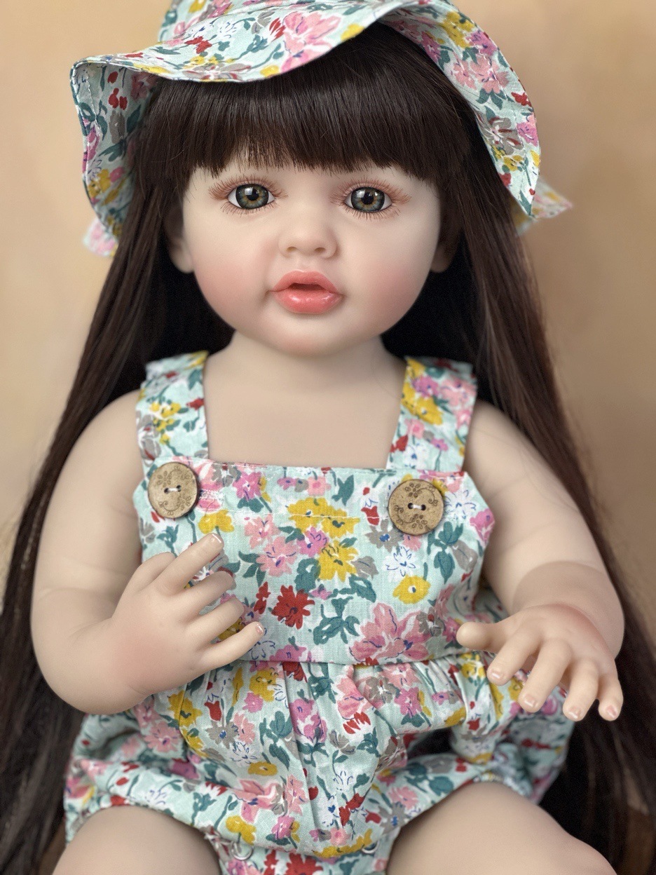 Ethnic Fashion Girls - 22 pouces câlin corps complet Silicone