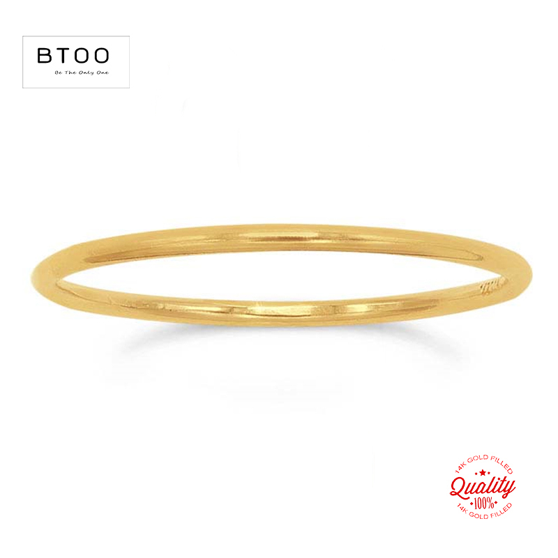 Ethnic Fashion Jewellery - Bague empilable remplie d'or 14K, bijoux