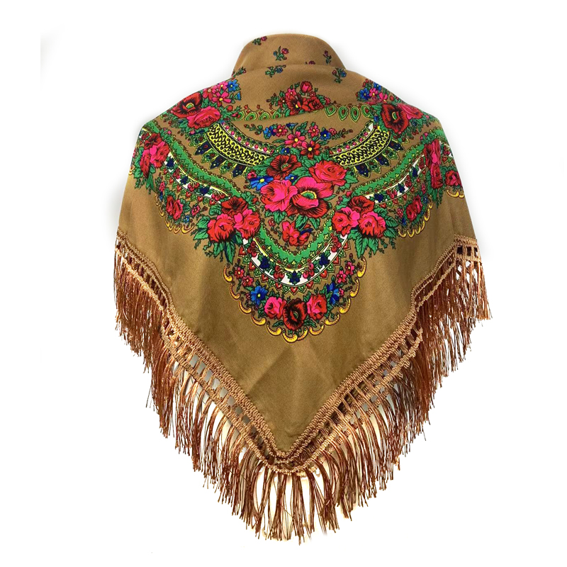 Ethnic Fashion For Men - Bandeau ethnique à franges Bandana Babushka,