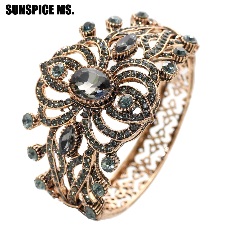 Ethnic Fashion Brands - Bracelet manchette vintage ethnique bohème, bracelet