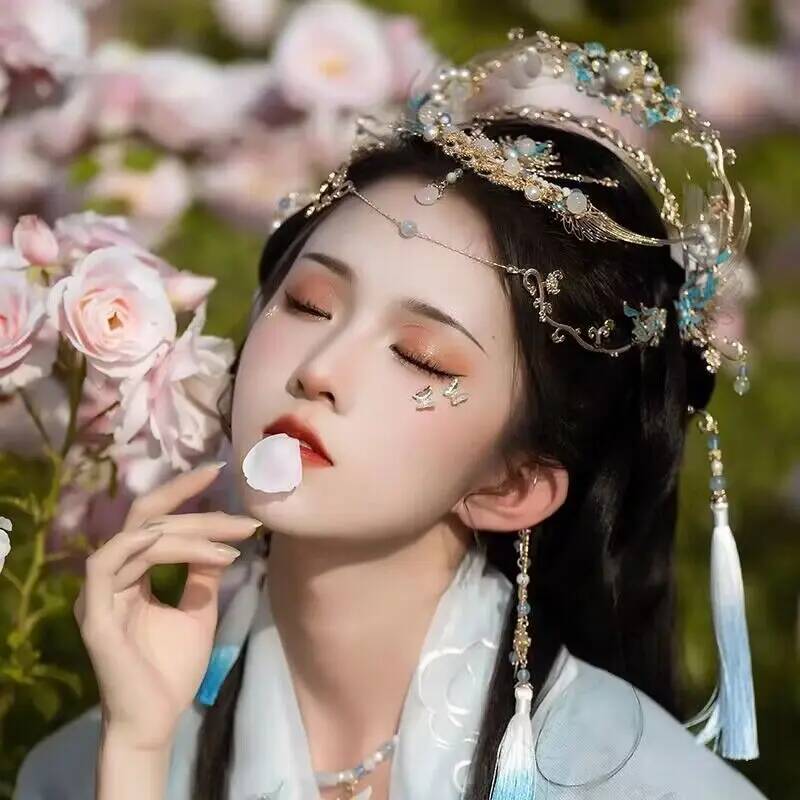 Couronne de cheveux Hanfu chin - Ethnic Fashion Accessories avis et prix