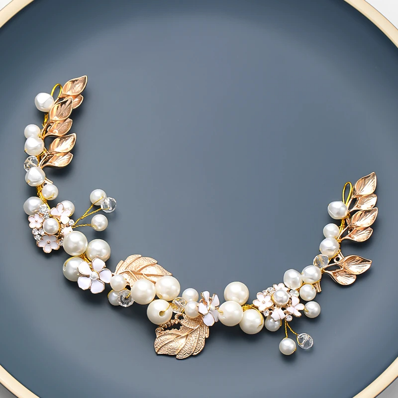 Diadème en perles de cristal p - Ethnic Fashion Jewellery avis et prix