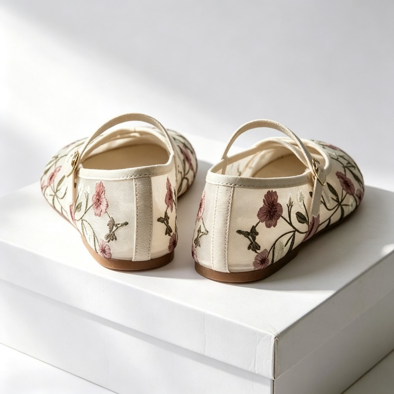 Maille brodée loisirs ballerin - Ethnic Fashion Brands avis et prix
