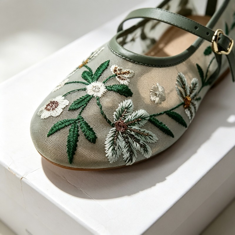 Maille brodée loisirs ballerin - Ethnic Fashion Brands avis et prix