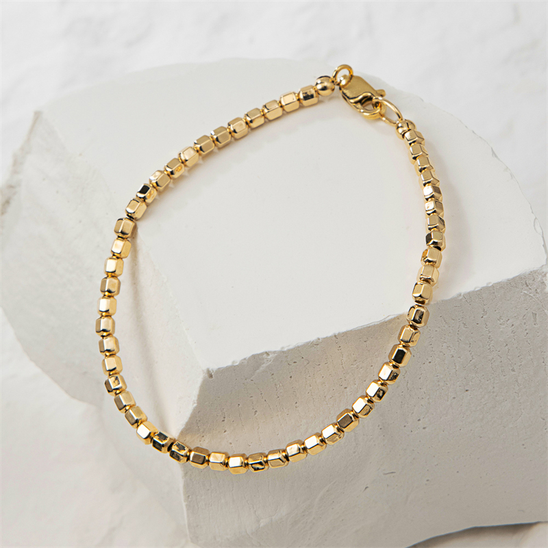 Bracelet de perles rempli d'or - Ethnic Fashion Jewellery avis et prix