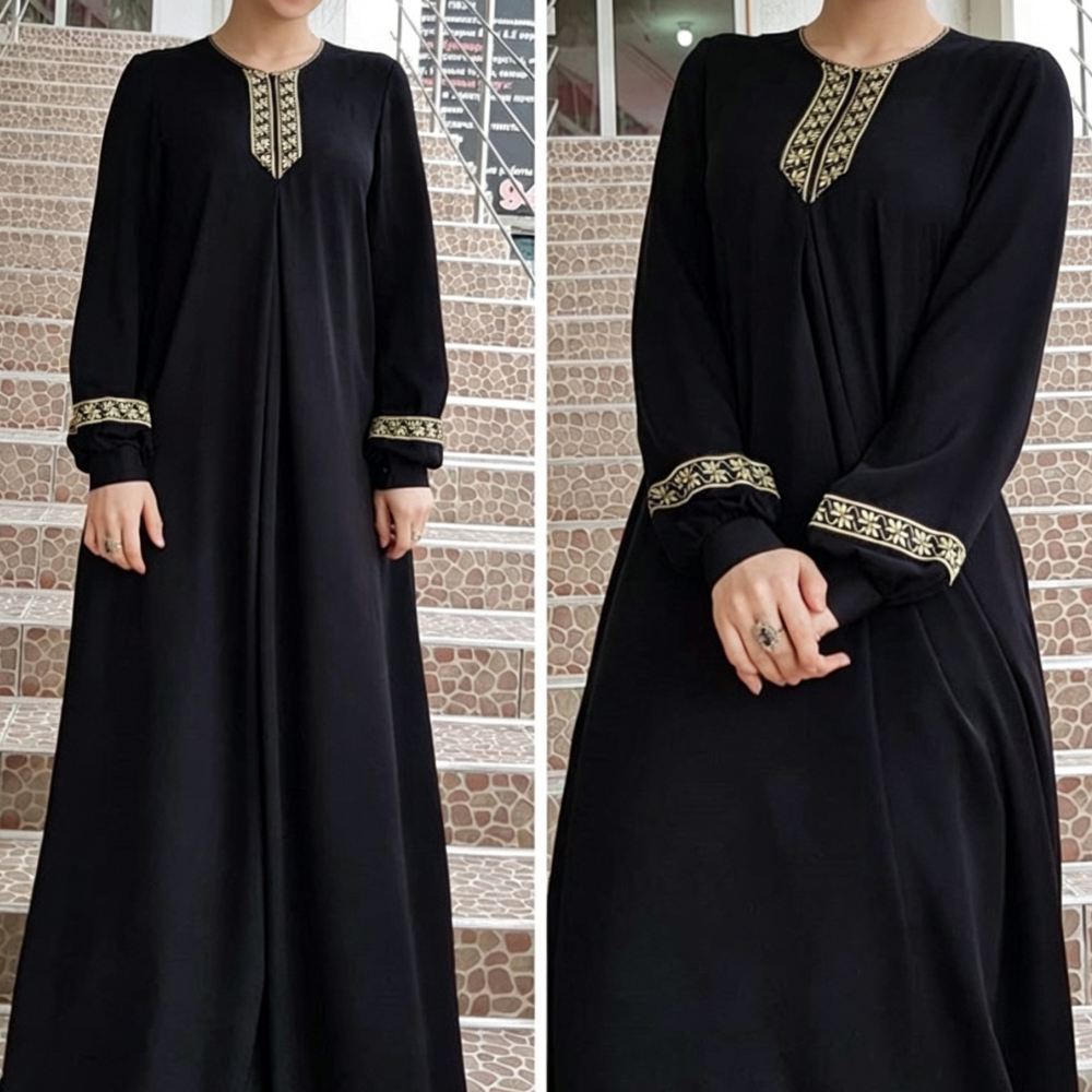 Robe longue à imprimé floral p - Ethnic Fashion Dress avis et prix