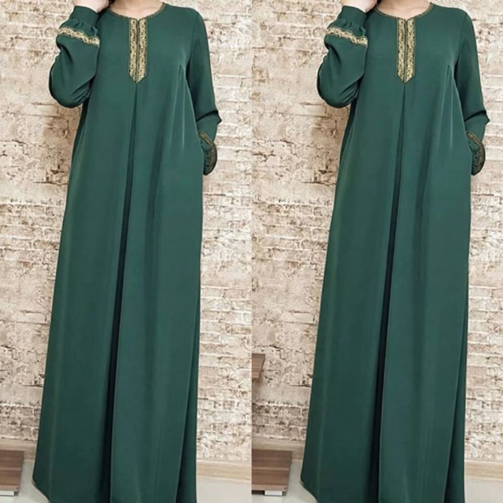 Robe longue à imprimé floral p - Ethnic Fashion Dress avis et prix