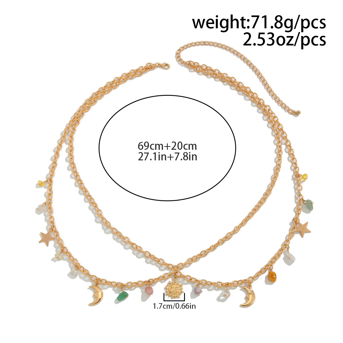 Boho étoile lune soleil penden - Ethnic Fashion Girls avis et prix