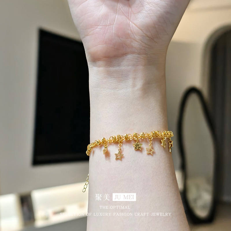Bracelet en or véritable 24 ca - Ethnic Fashion Store avis et prix