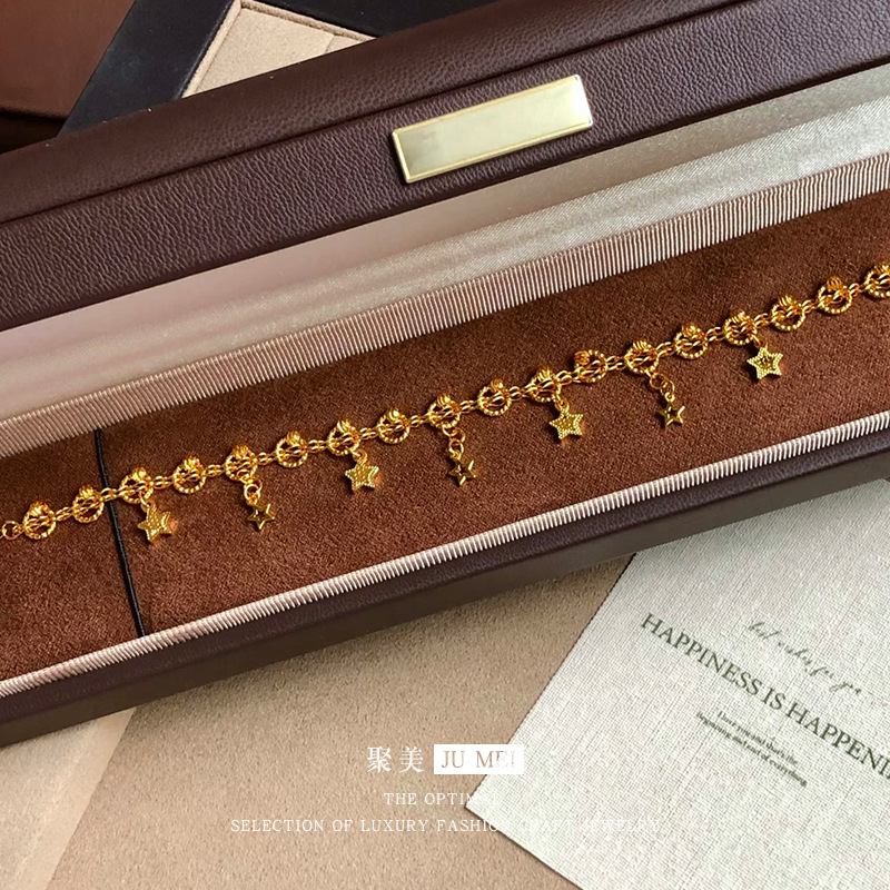 Bracelet en or véritable 24 ca - Ethnic Fashion Store avis et prix