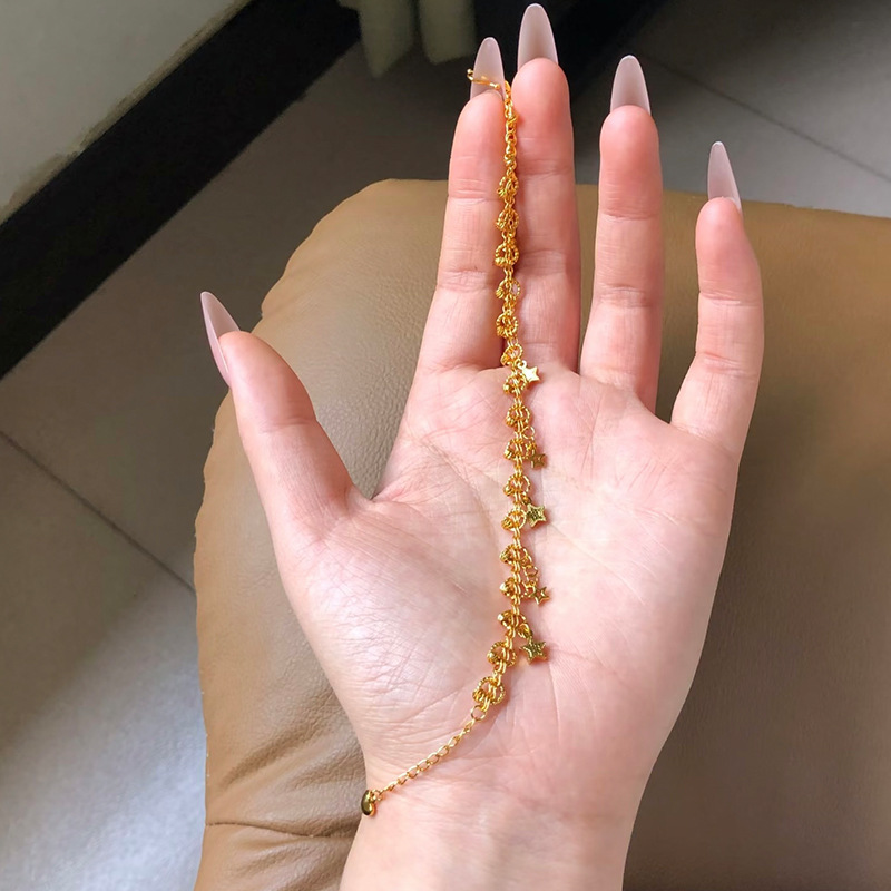 Bracelet en or véritable 24 ca - Ethnic Fashion Store avis et prix