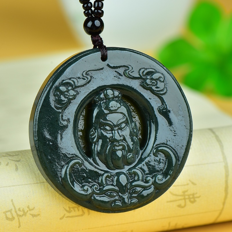 Nouveau Pendentif Rond Guan Go - Ethnic Fashion Brands avis et prix