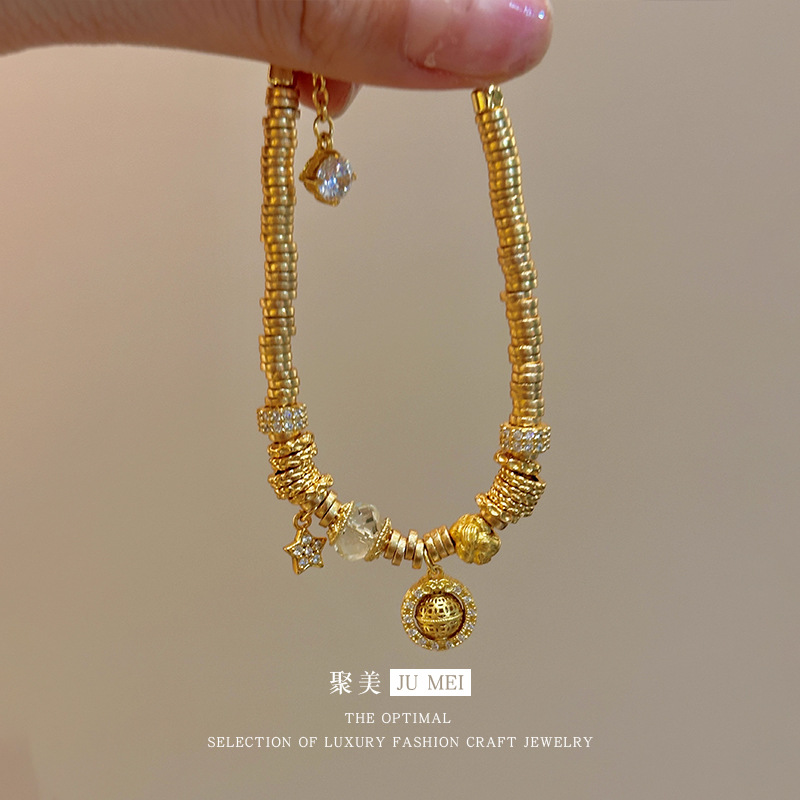 Bracelet en or véritable 24 ca - Ethnic Fashion Store avis et prix
