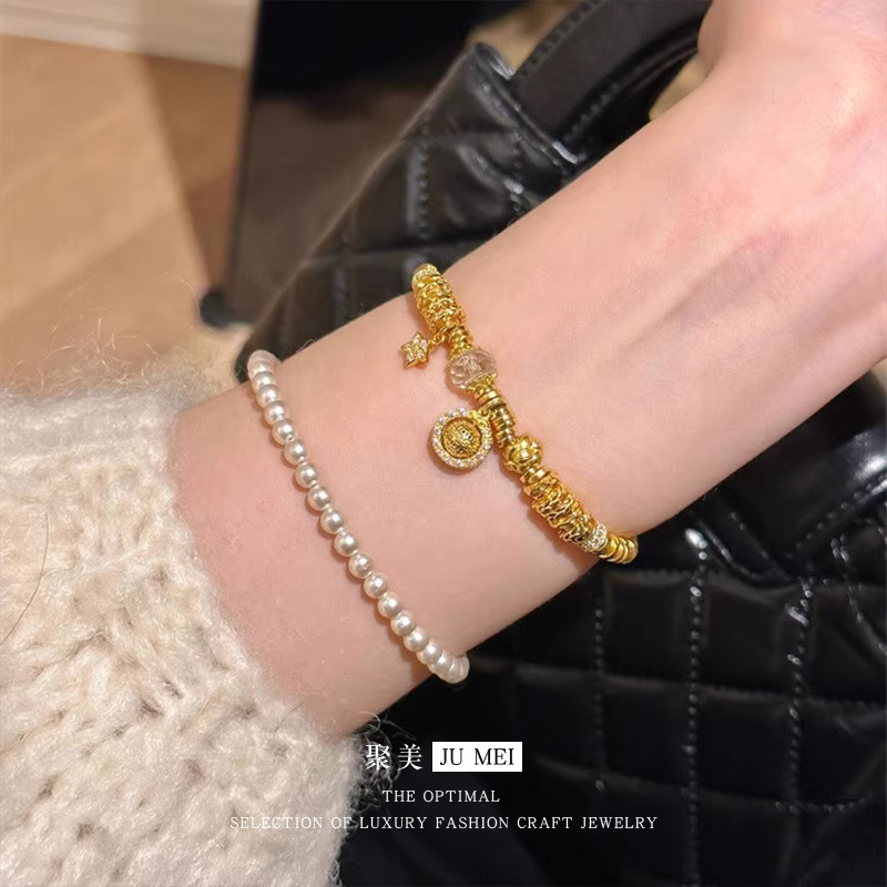 Bracelet en or véritable 24 ca - Ethnic Fashion Store avis et prix