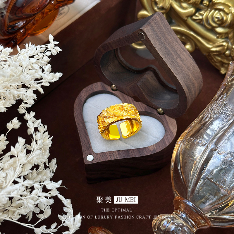 Bague en or véritable 24 carat - Ethnic Fashion Store avis et prix