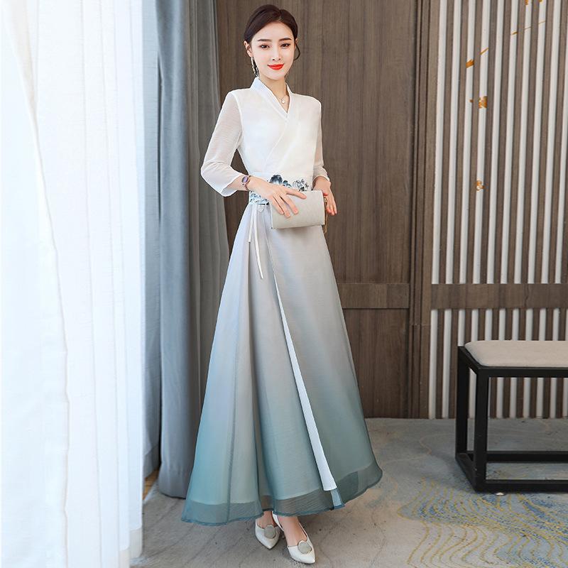 Robe traditionnelle chinoise p - Ethnic Style Dresses avis et prix