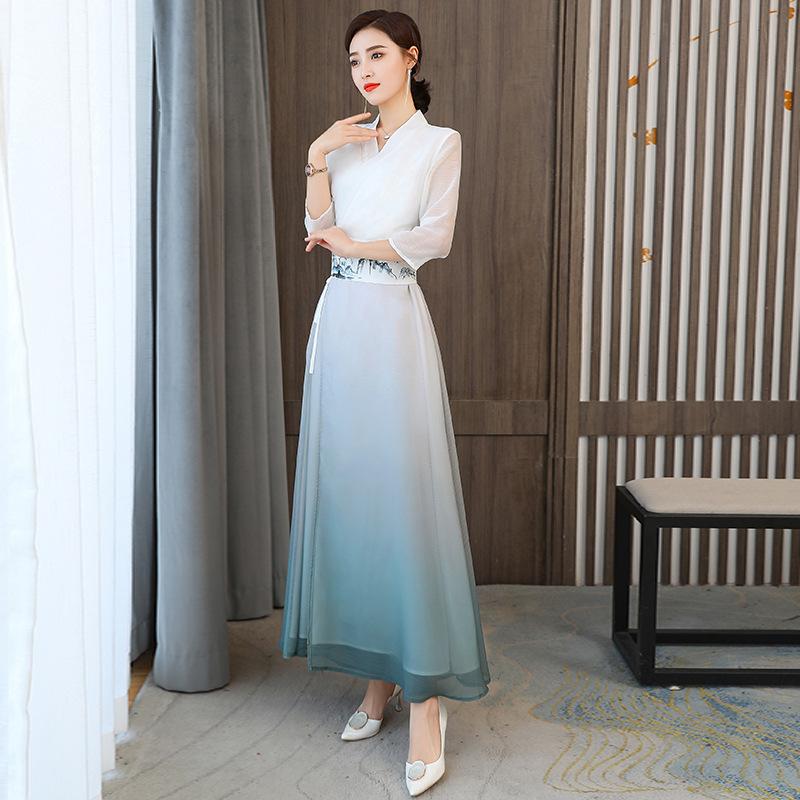 Robe traditionnelle chinoise p - Ethnic Style Dresses avis et prix