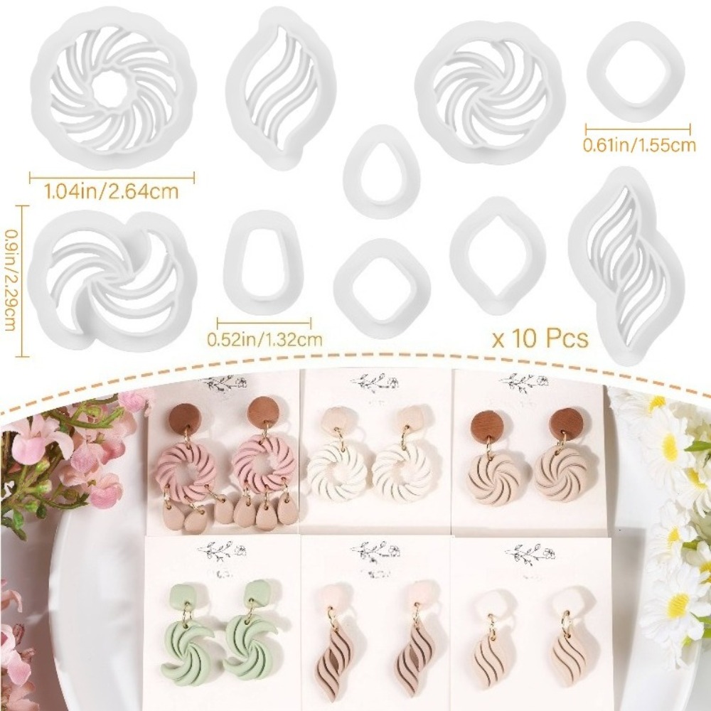 Lot de 10 emporte-pièces pour  - Ethnic Fashion Jewellery avis et prix