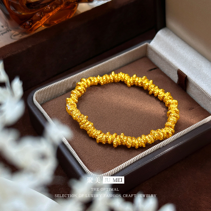 Bracelet en or véritable 24 ca - Ethnic Fashion Store avis et prix