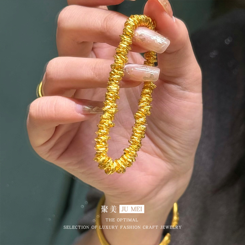 Bracelet en or véritable 24 ca - Ethnic Fashion Store avis et prix