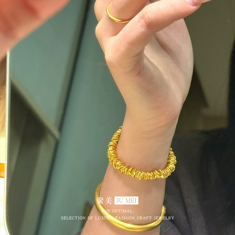 Bracelet en or véritable 24 ca - Ethnic Fashion Store avis et prix