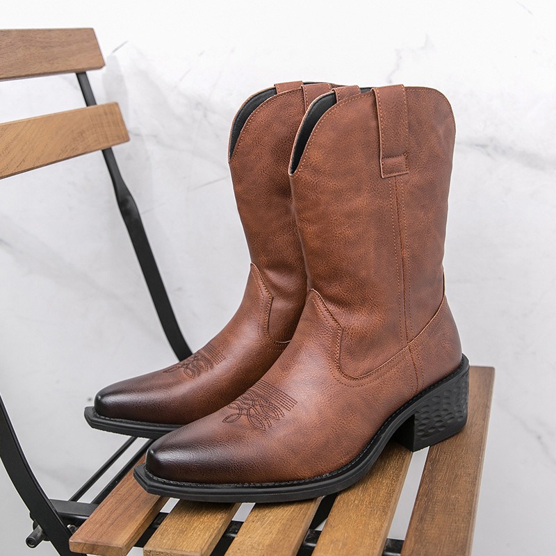 Bottes pour hommes, style west - Ethnic Fashion For Men avis et prix